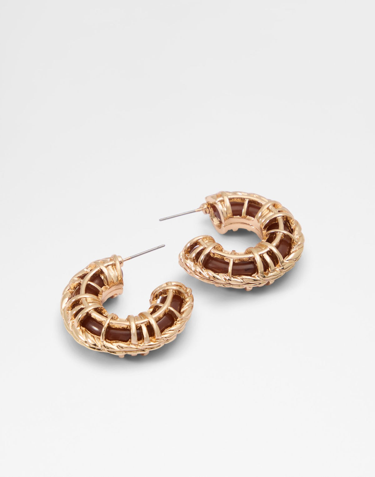 Cagedhoop - Brown - alternate image