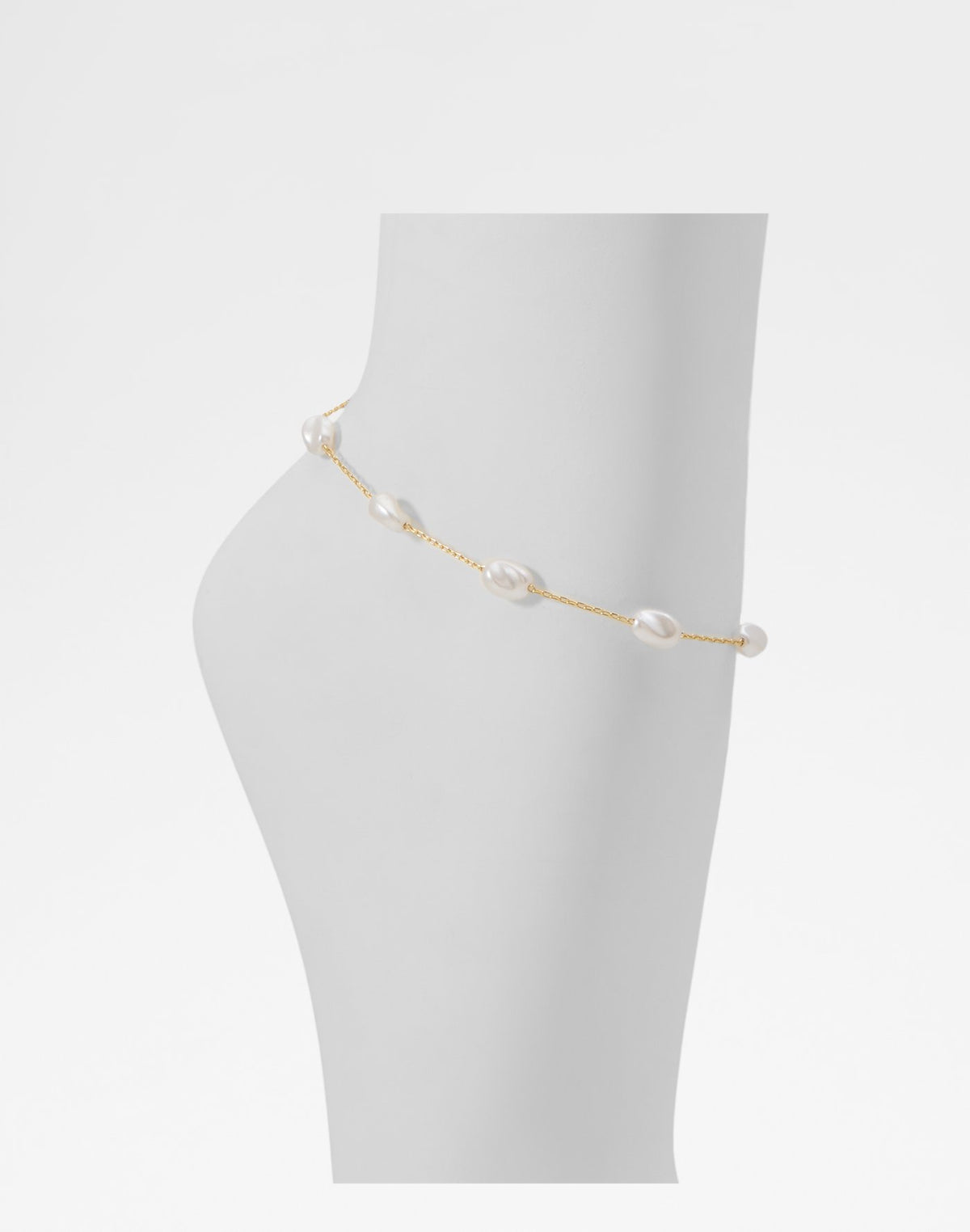 Pearlanklet - White - alternate image